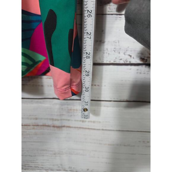 Trina Turk Rainforest Swim Cover up beach pants women's size Large - Picture 6 of 7